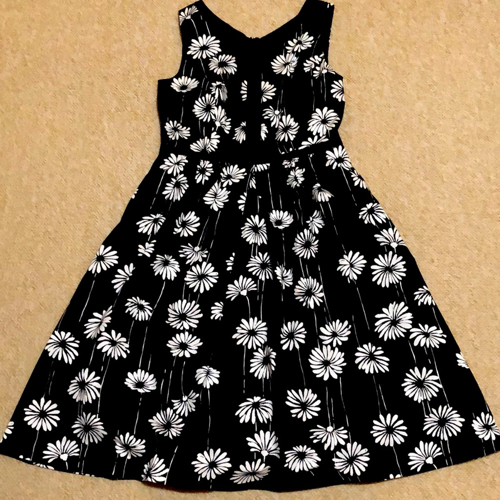 Talbots fit and flair dress size 8